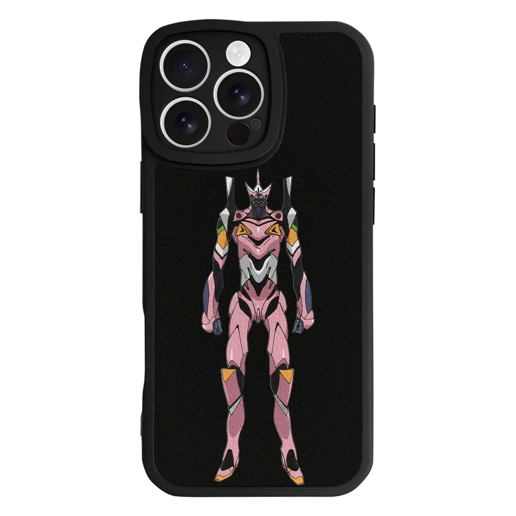 （画像用） EVA 新世紀エヴァンゲリオン 【iPhone 16シリーズ対応】シリコンスマホケース（レザー調） 材質：シリコン